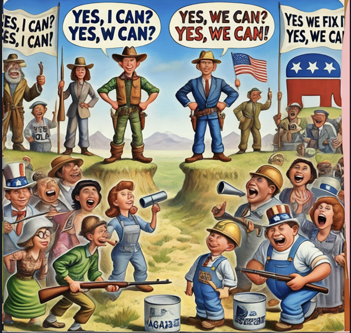 über “AmeriCAN” sein: